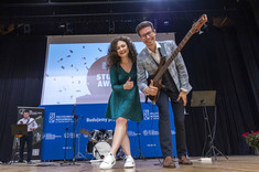 Występ zespołu FORTE Politechniki Rzeszowskiej,